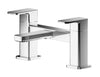 Image of Nuie WIN303 Windon Deck Mounted Bath Filler, Chrome