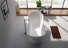 Image of Legion Furniture WJ8614-W 68.9" White Matt Solid Surface Tub, No Faucet - Houux