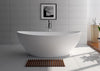 Image of Legion Furniture WJ8643-W-L 71" White Matt Solid Surface Tub, No Faucet - Houux