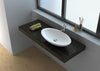 Image of Legion Furniture WJ9005-W 23.6" White Matt Solid Surface Bowl, No Faucet - Houux