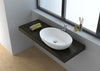 Image of Legion Furniture WJ9077-W 23.6" White Matt Solid Surface Bowl, No Faucet - Houux