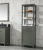Image of Legion Furniture WLF2121-PG-LC 21" Pewter Green Linen Cabinet - Houux