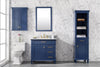 Image of Legion Furniture WLF2224-B-TT 24" Blue Toilet Topper Cabinet - Houux