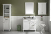 Image of Legion Furniture WLF2224-W-TT 24" White Toilet Topper Cabinet - Houux