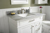 Image of Legion Furniture WLF2236-W 36" White Finish Sink Vanity Cabinet With Carrara White Top - Houux