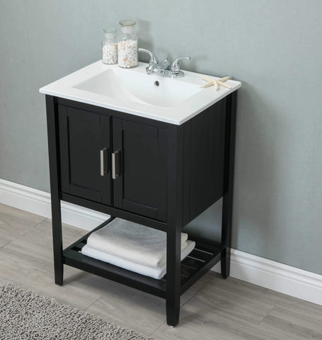 Legion Furniture WLF6020-E 24" Sink Vanity Without Faucet - Houux