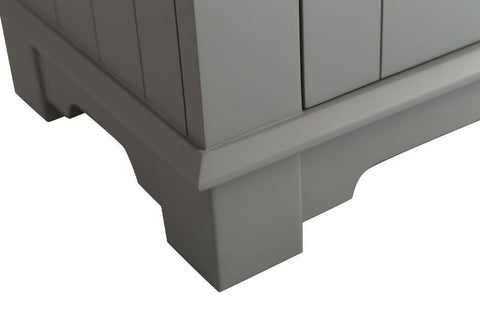 Legion Furniture WLF6042-G 24" Gray Sink Vanity, No Faucet - Houux