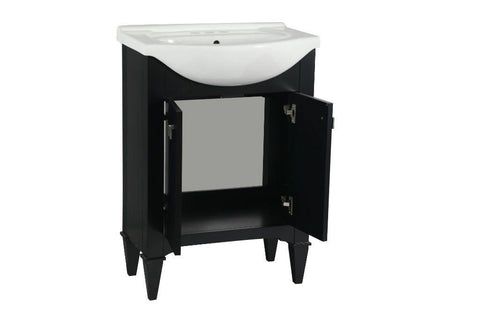 Legion Furniture WLF6045-E 24" Espresso Sink Vanity, No Faucet - Houux