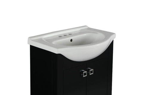 Legion Furniture WLF6045-E 24" Espresso Sink Vanity, No Faucet - Houux