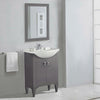 Image of Legion Furniture WLF6045-G 24" Gray Sink Vanity, No Faucet - Houux