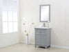 Image of Legion Furniture WLF7016-G 24" Gray Sink Vanity, No Faucet - Houux