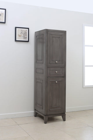 Legion Furniture WLF7035 Silver Gray Side Cabinet - Houux