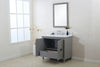 Image of Legion Furniture WLF7036-36 36" Gray Sink Vanity Cabinet Match With Wlf6036-37 Top, No Faucet - Houux