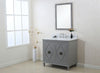 Image of Legion Furniture WLF7036-36 36" Gray Sink Vanity Cabinet Match With Wlf6036-37 Top, No Faucet - Houux