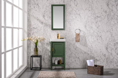 Legion Furniture WLF9018-VG 18" Vogue Green Sink Vanity - Houux