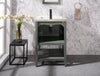 Image of Legion Furniture WLF9024-PG 24" KD Pewter Green Sink Vanity - Houux