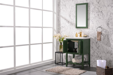 Legion Furniture WLF9024-VG 24" KD Vogue Green Sink Vanity - Houux