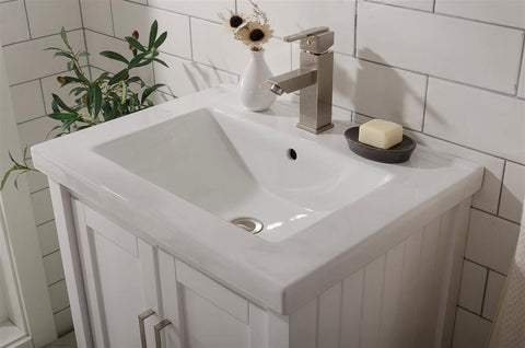 Legion Furniture WLF9024-W 24" KD White Sink Vanity - Houux