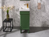 Image of Legion Furniture WLF9218-VG 18" Vogue Green Sink Vanity - Houux