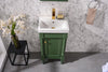 Image of Legion Furniture WLF9218-VG 18" Vogue Green Sink Vanity - Houux