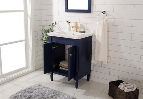 Legion Furniture WLF9224-B 24" Blue Sink Vanity - Houux
