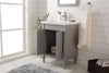 Image of Legion Furniture WLF9224-G 24" Gray Sink Vanity - Houux