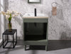 Image of Legion Furniture WLF9224-PG 24" Pewter Green Sink Vanity - Houux