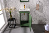 Image of Legion Furniture WLF9318-VG 18" Vogue Green Sink Vanity - Houux