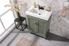 Image of Legion Furniture WLF9324-PG 24" Pewter Green Sink Vanity - Houux