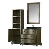 Image of Legion Furniture WN7136 + WN7131-M 38" Solid Elm Sink Vanity With Faucet and 31.5" Mirror - Houux