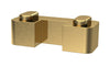 Image of Nuie WRSF017 Brushed Brass Wetroom Screen Support Foot