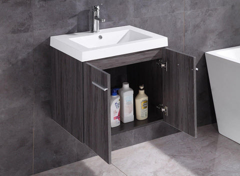 Legion Furniture WT5147-24-PVC 24" Bathroom Vanity Without Mirror, PVC - Houux