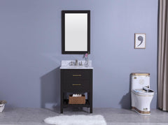 Legion Furniture WT7124-E Sink Vanity With Mirror, Without Faucet - Houux
