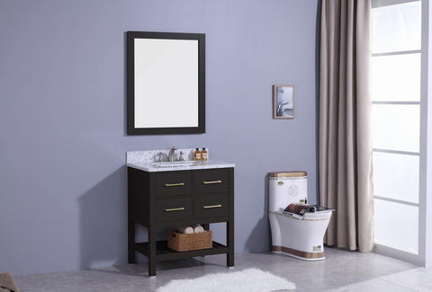 Legion Furniture WT7130-E Sink Vanity With Mirror, Without Faucet - Houux