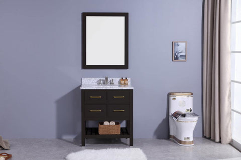 Legion Furniture WT7130-E Sink Vanity With Mirror, Without Faucet - Houux