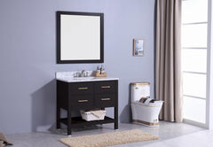 Legion Furniture WT7136-E Sink Vanity With Mirror, Without Faucet