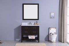 Legion Furniture WT7136-E Sink Vanity With Mirror, Without Faucet - Houux