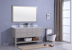 Legion Furniture WT7160-G Sink Vanity With Mirror, Without Faucet