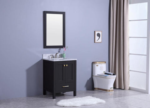 Legion Furniture WT7224-E Sink Vanity With Mirror, Without Faucet - Houux