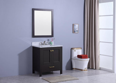 Legion Furniture WT7230-E Sink Vanity With Mirror, Without Faucet - Houux