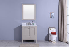 Legion Furniture WT7230-G Sink Vanity With Mirror, Without Faucet - Houux
