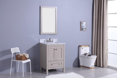 Legion Furniture WT7324-G Sink Vanity With Mirror, Without Faucet