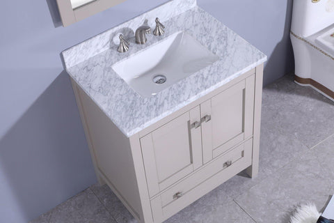 Legion Furniture WT7330-G Sink Vanity With Mirror, Without Faucet - Houux