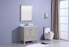 Legion Furniture WT7330-G Sink Vanity With Mirror, Without Faucet
