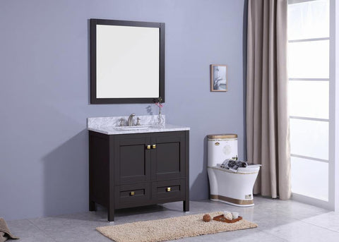 Legion Furniture WT7336-E Sink Vanity With Mirror, Without Faucet - Houux
