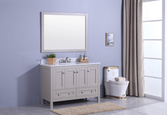 Legion Furniture WT7348-G Sink Vanity With Mirror, Without Faucet