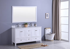 Legion Furniture WT7360-W Sink Vanity With Mirror, Without Faucet