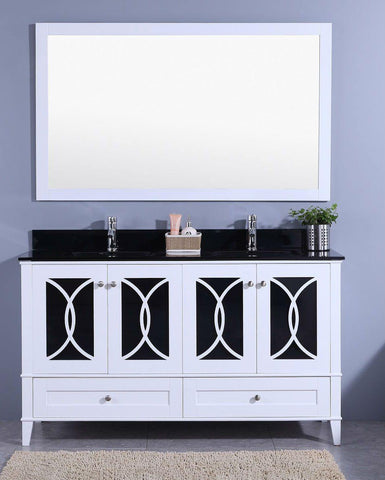 Legion Furniture WT7460-WB Sink Vanity With Mirror, Without Faucet - Houux
