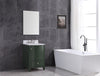 Image of Legion Furniture WT9309-24-VG-PVC 24" Vogue Green Bathroom Vanity, PVC - Houux