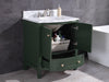 Image of Legion Furniture WT9309-30-VG-PVC 30" Vogue Green Bathroom Vanity, PVC - Houux